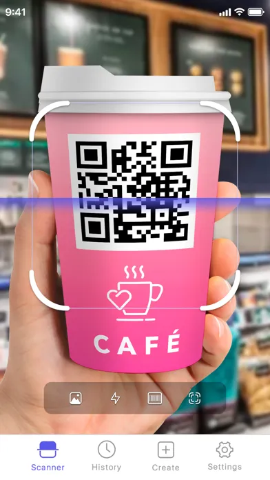 Скриншоты Barcode Scanner QR Code Reader