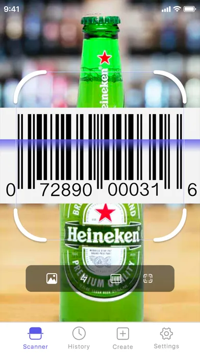 Скриншоты Barcode Scanner QR Code Reader