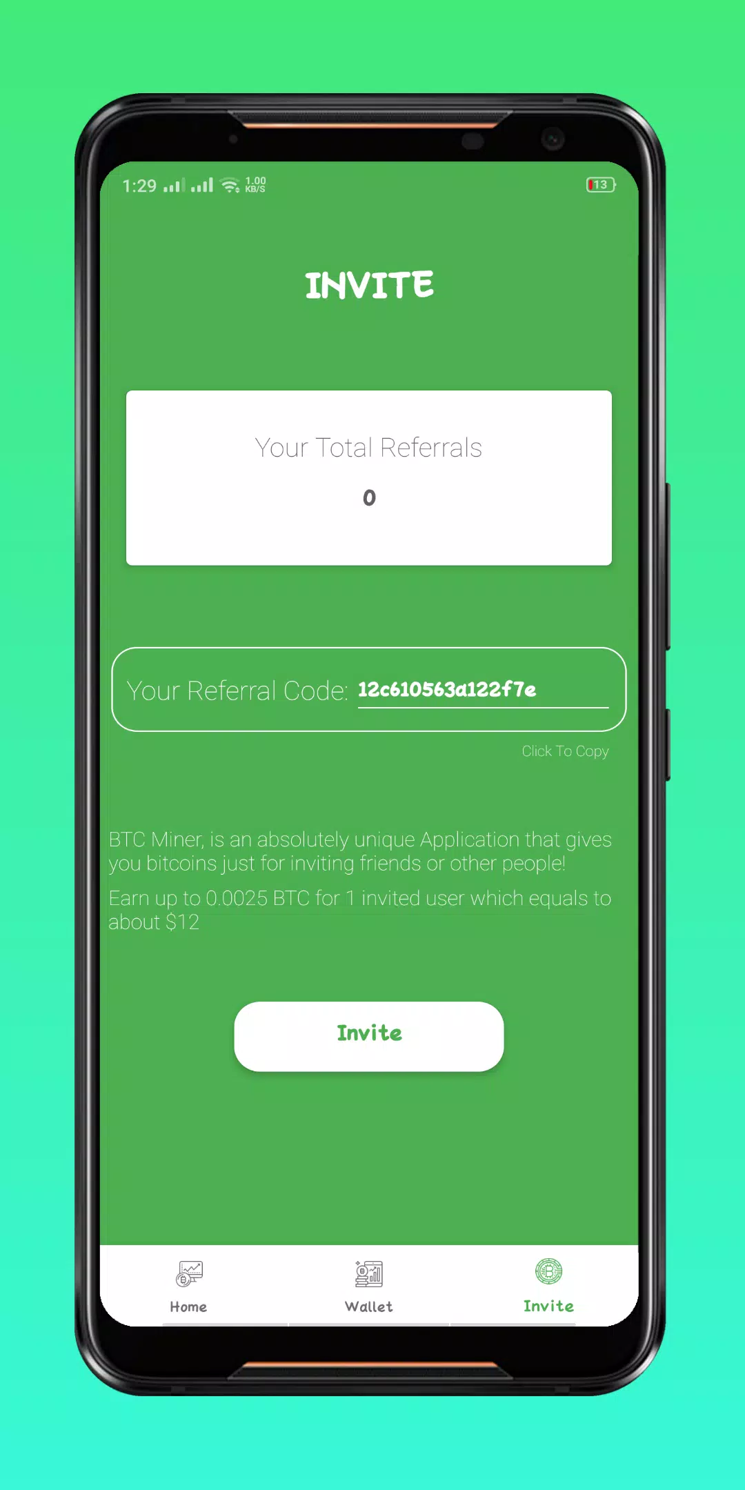 Cloud BTC Screenshots