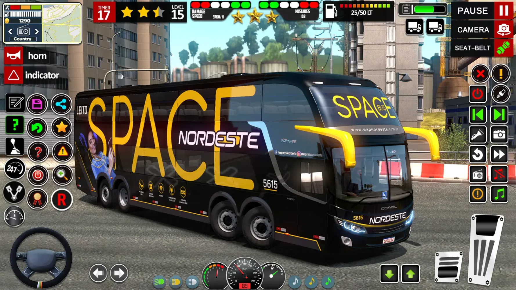 Tangkapan layar School Bus: Bus Driving Game