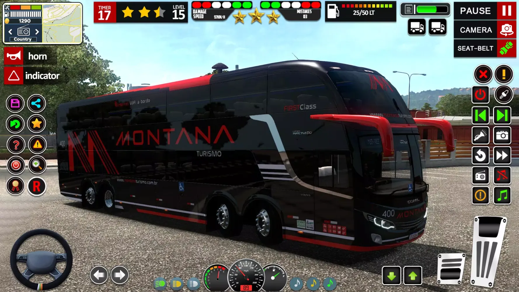Tangkapan layar School Bus: Bus Driving Game