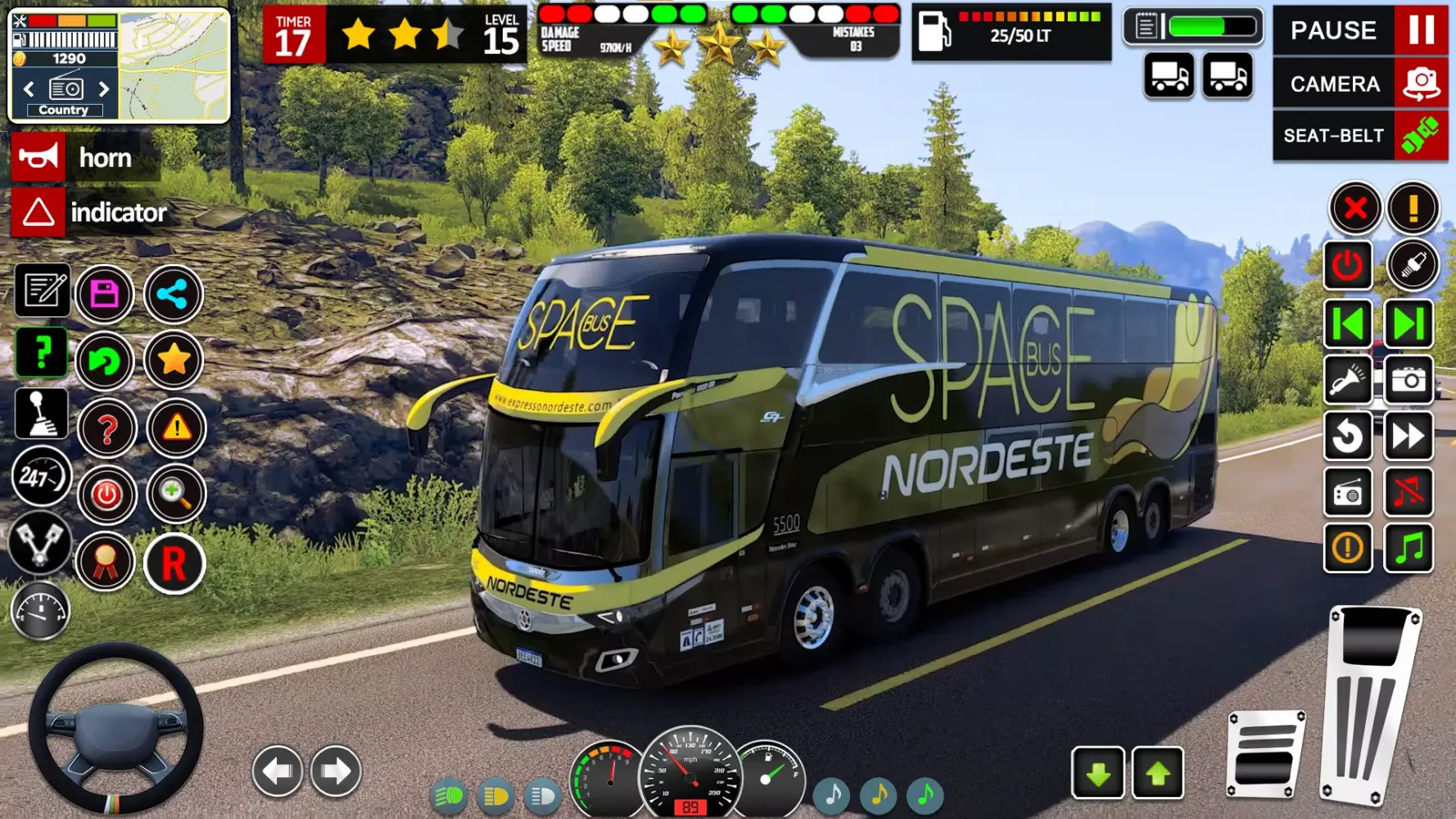 Tangkapan layar School Bus: Bus Driving Game