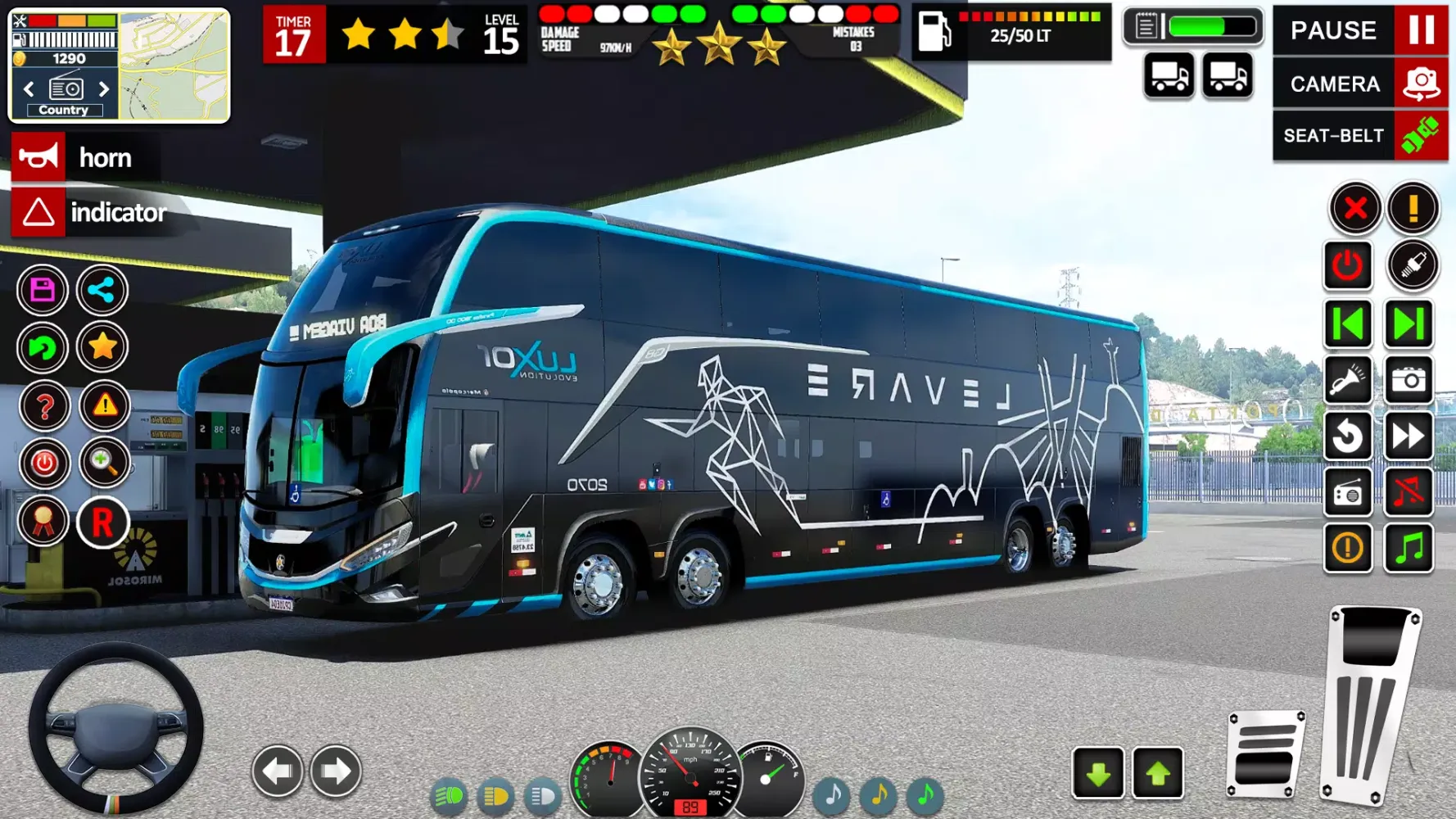 Tangkapan layar School Bus: Bus Driving Game