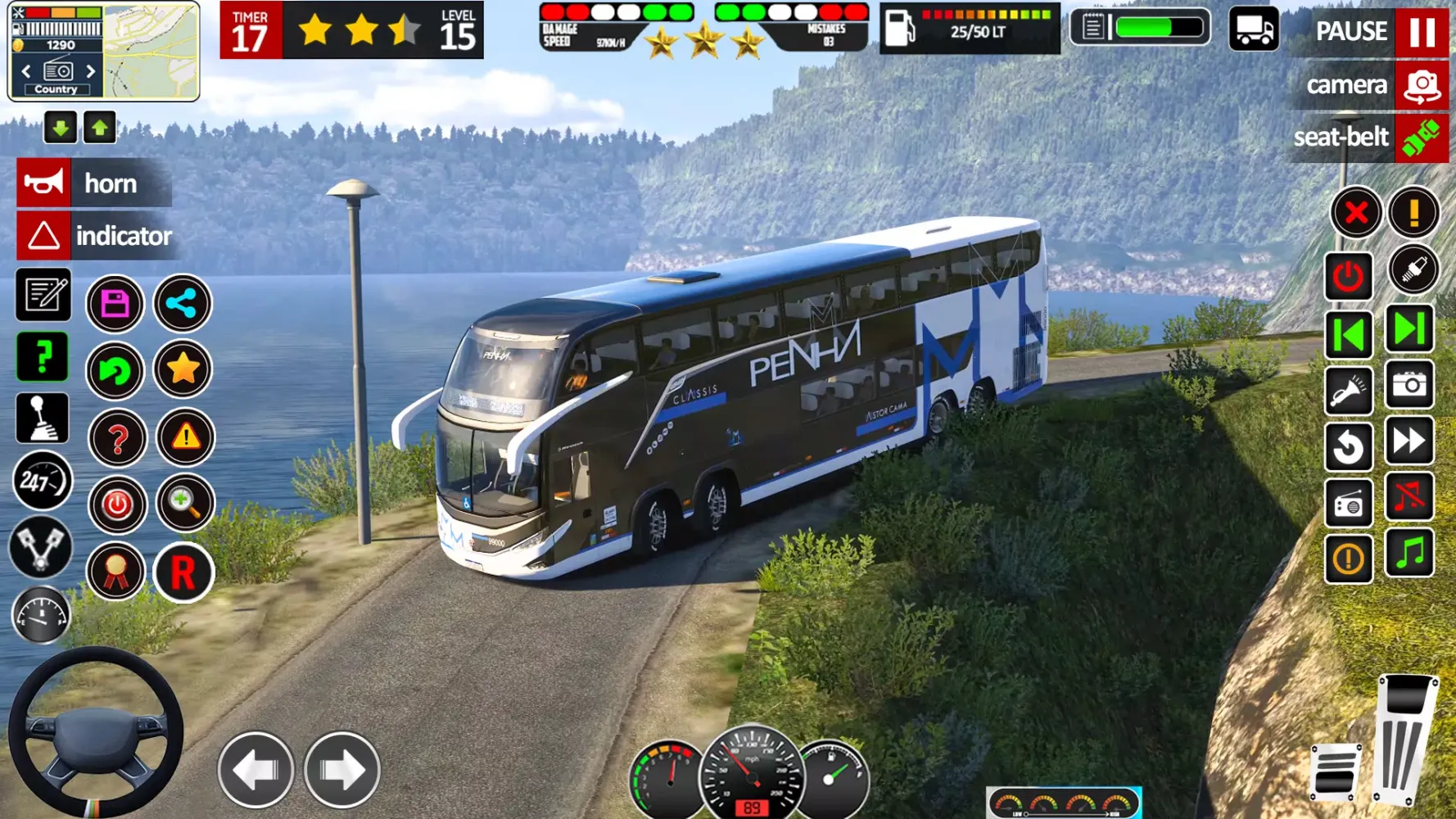 Tangkapan layar School Bus: Bus Driving Game