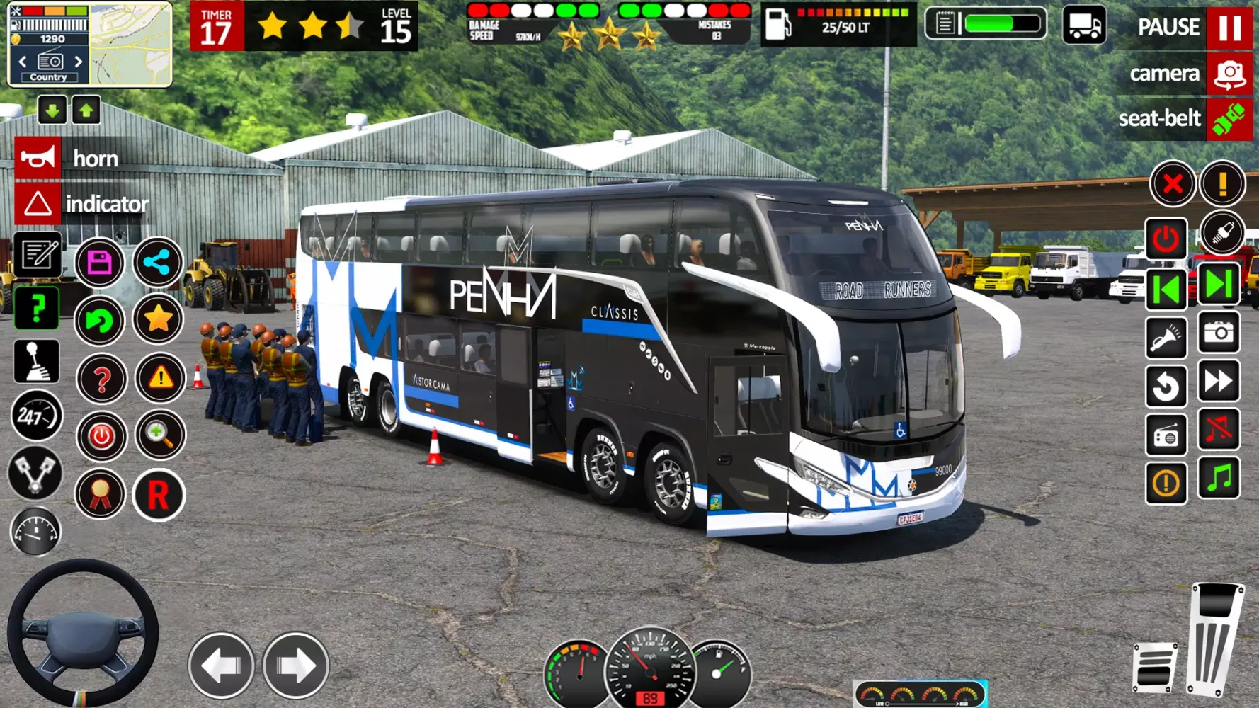 Tangkapan layar School Bus: Bus Driving Game