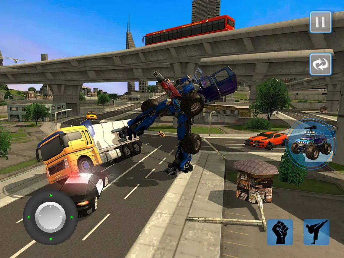 Monster Robot Transformation iPad 应用截图