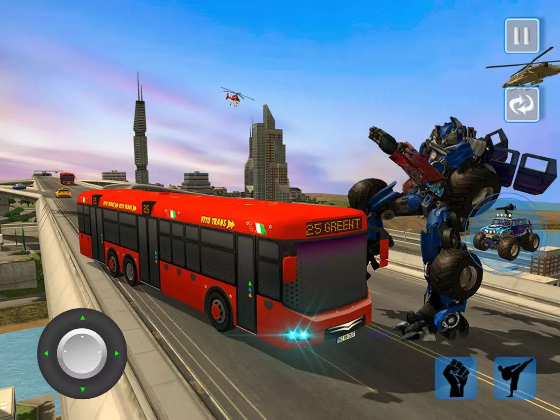 Monster Robot Transformation iPad 应用截图