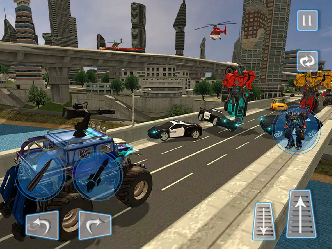 Monster Robot Transformation iPad 应用截图
