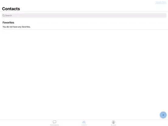 Screenshot di Cloud10SMS iPad 