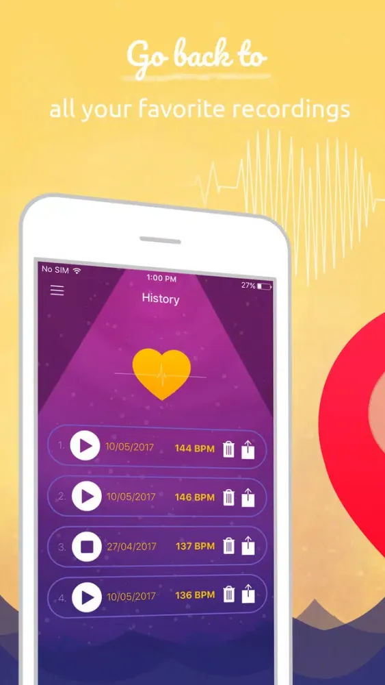 Baby's Heart Beat Monitor: Fetal Heartbeat Doppler Screenshots