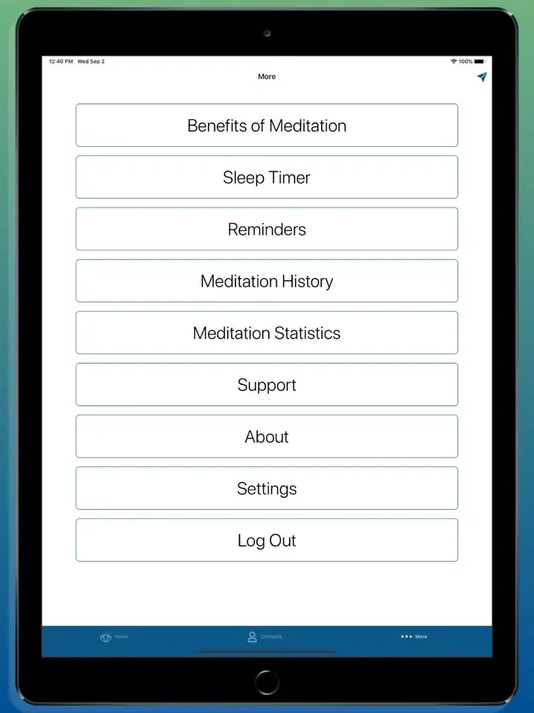 تصاویر Blum Shapiro: Mindfulness iPad 