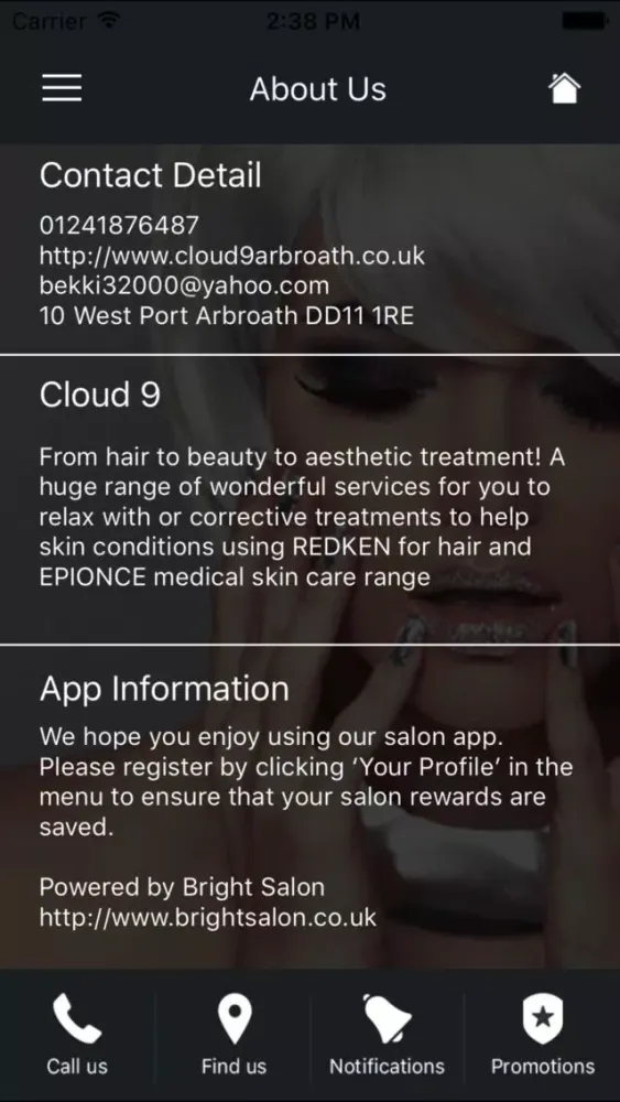 Cloud 9 Hair and Beauty スクリーンショット