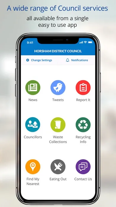 Capturas de pantalla de Horsham District Council