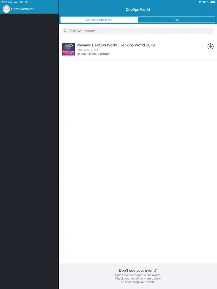 DevOps World iPad  Screenshots
