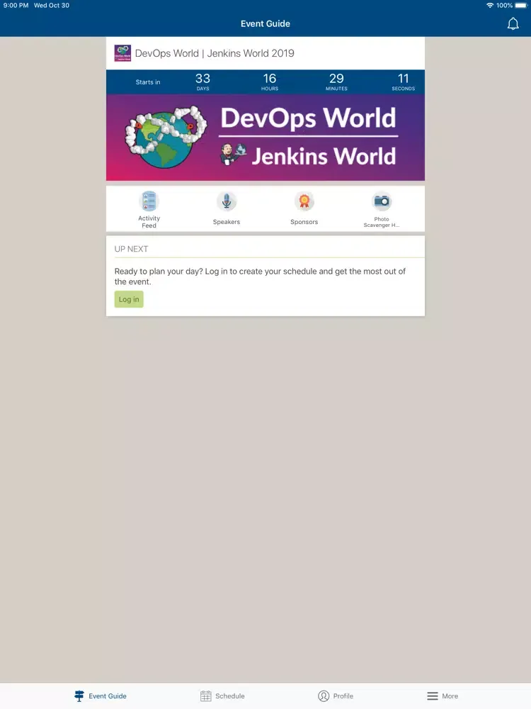 DevOps World iPad  Screenshots