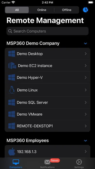 MSP Control应用截图