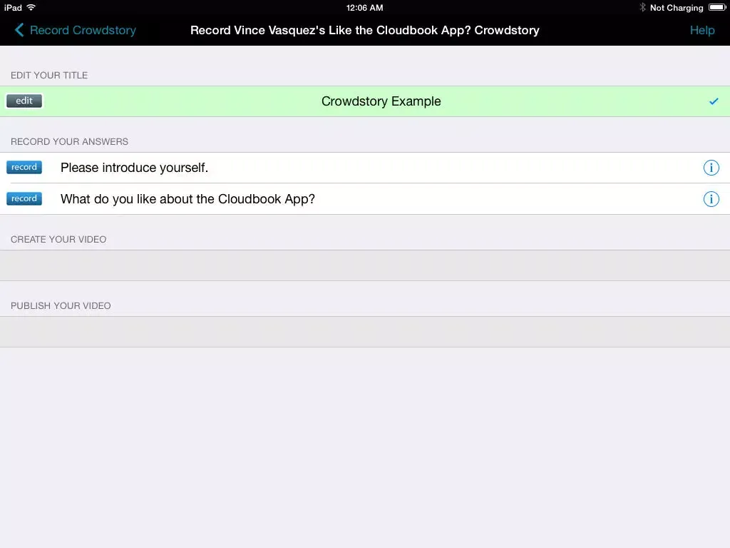 Capturas de pantalla de Cloudbook Reader iPad 
