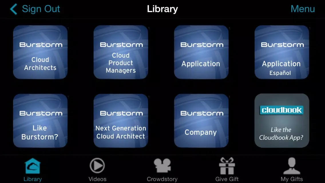 Capturas de pantalla de Cloudbook Reader