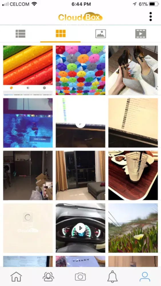 Zrzuty ekranu Cloudbox - Share Your Moments