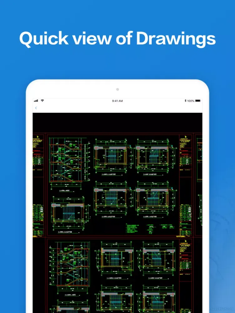 CAD viewer Pro-AutoCAD and DWG iPad 應用截圖