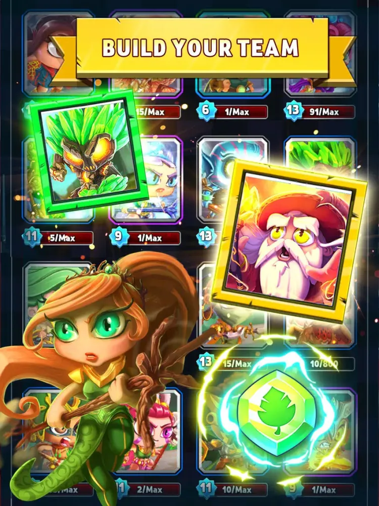 Screenshot di Gems Frontier - Puzzle Battles iPad 