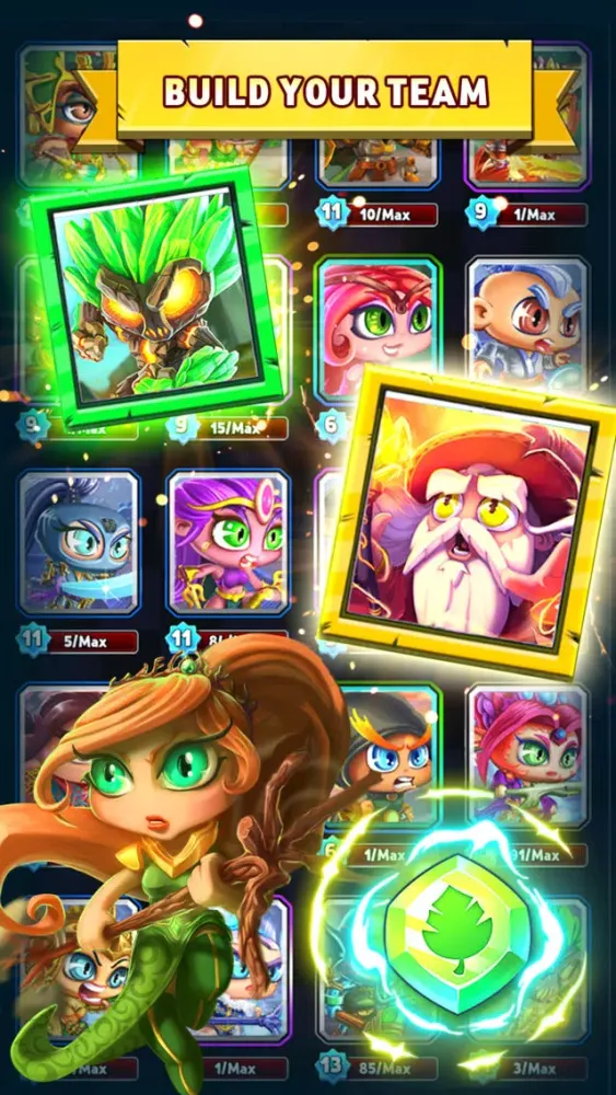 Screenshot di Gems Frontier - Puzzle Battles