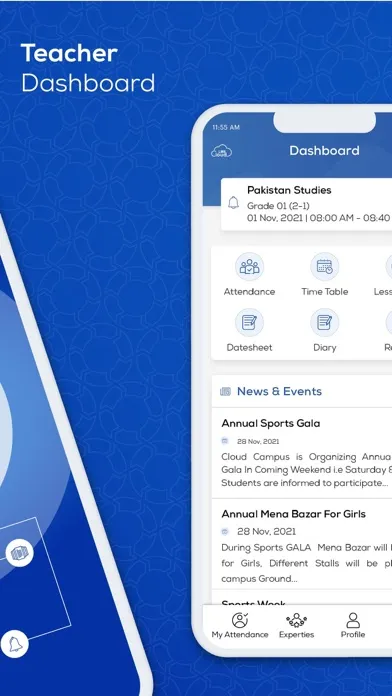 Screenshot di Cloud Campus (LMS)