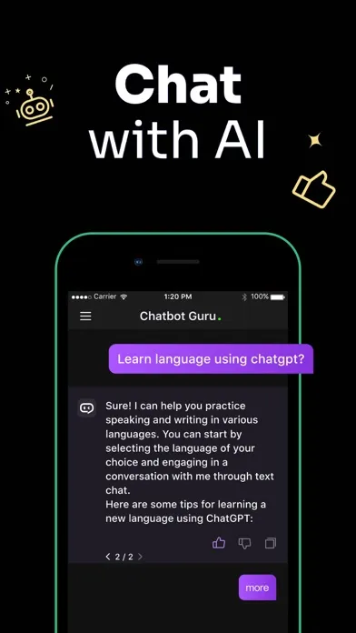 AI Chat - Chatbot Guru® स्क्रीनशॉट