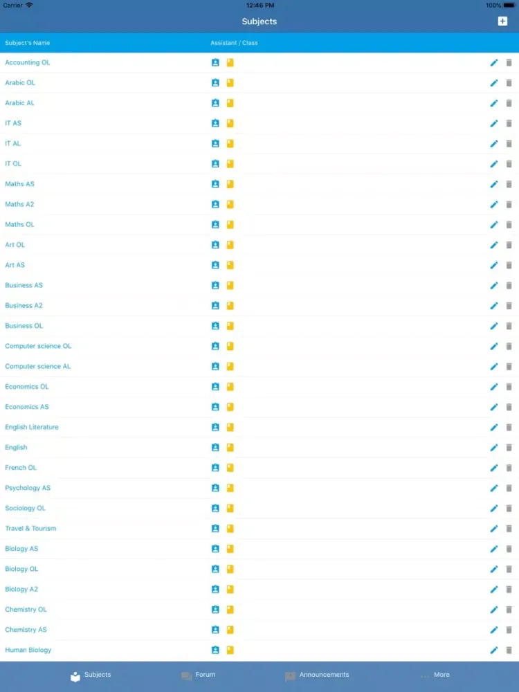 Zrzuty ekranu Al Bashaer School iPad 