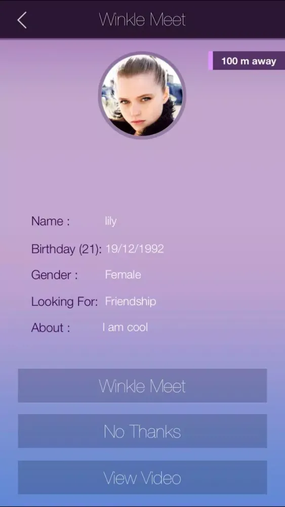 Tangkapan layar Winkle Meet World
