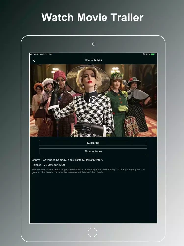 Capturas de tela do Movzy - Movies, Music for You iPad 