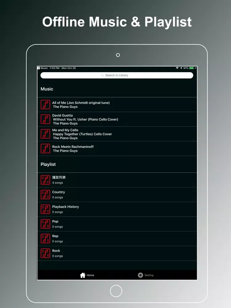 Capturas de tela do Movzy - Movies, Music for You iPad 