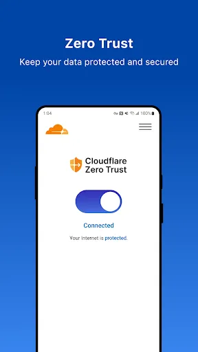 Tangkapan skrin Cloudflare One Agent