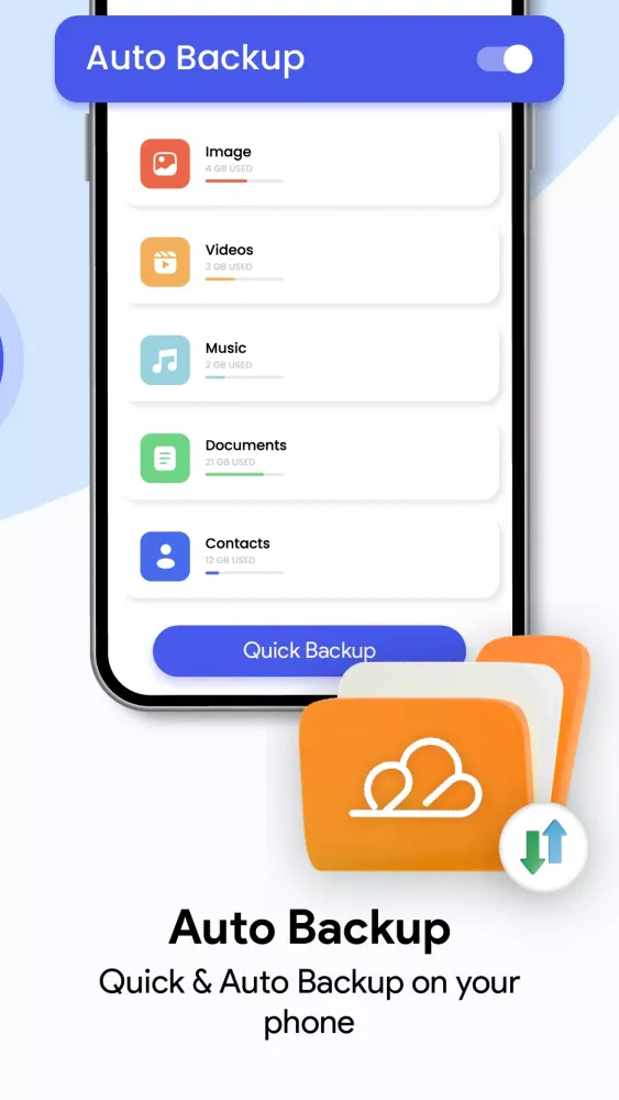 Cloudgate: Cloud Storage App Screenshots