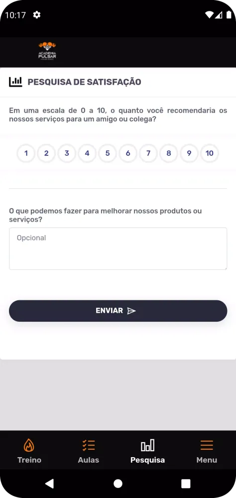 Screenshot di Academia Pulsar Saúde