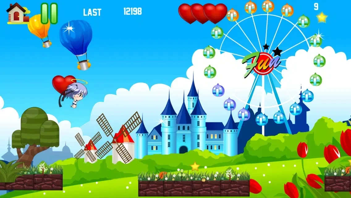 ภาพหน้าจอของ Mega Baby Run Free - Crush Monsters & Collect Candies in OZ Garden