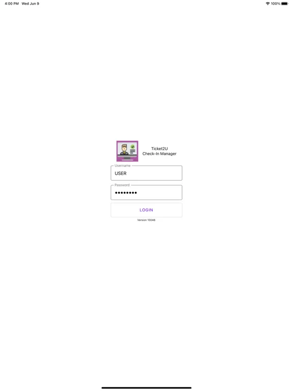 Ticket2u Check-in Manager iPad  Ekran Görüntüleri
