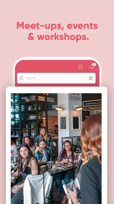 Capturas de tela do Cloudhoods: Empowering Women