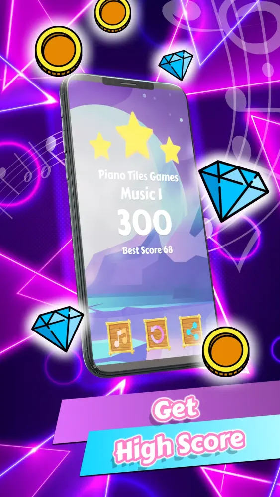 Piano KPOP Music Tiles 2K25 Ekran Görüntüleri