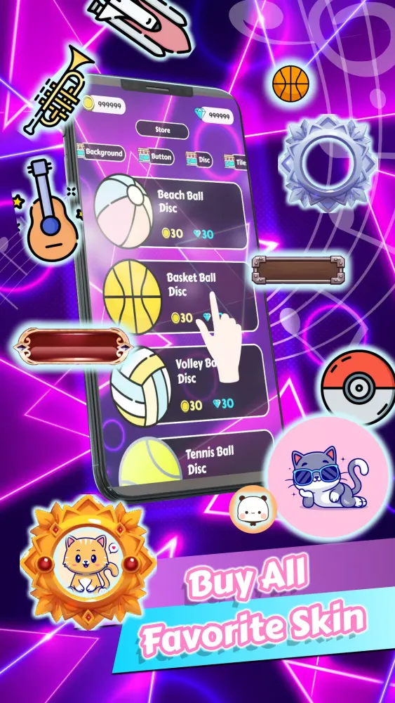 Piano KPOP Music Tiles 2K25 Ekran Görüntüleri