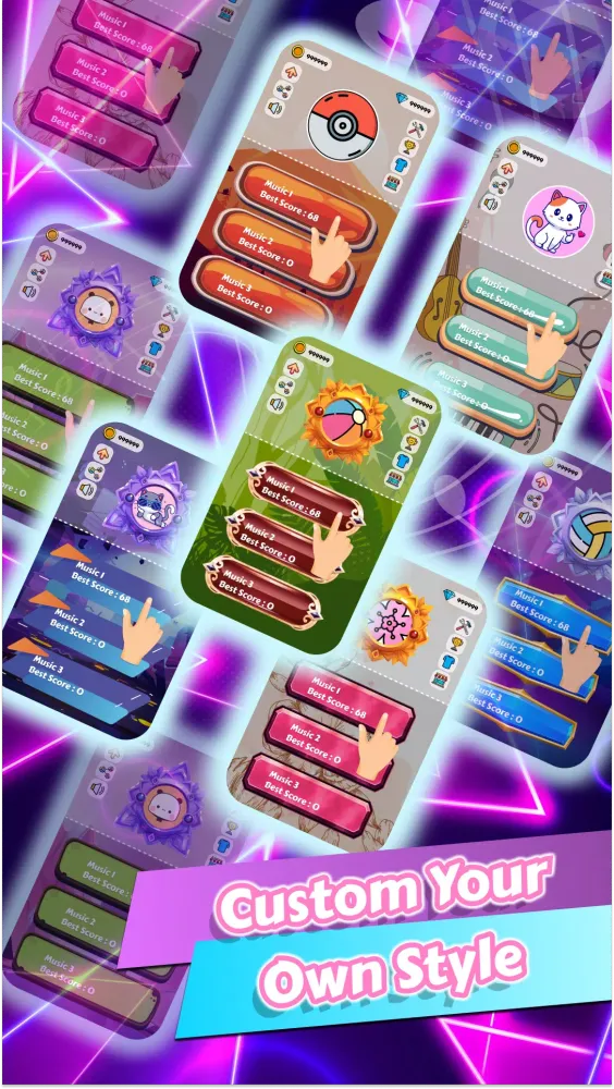 Piano KPOP Music Tiles 2K25 Ekran Görüntüleri