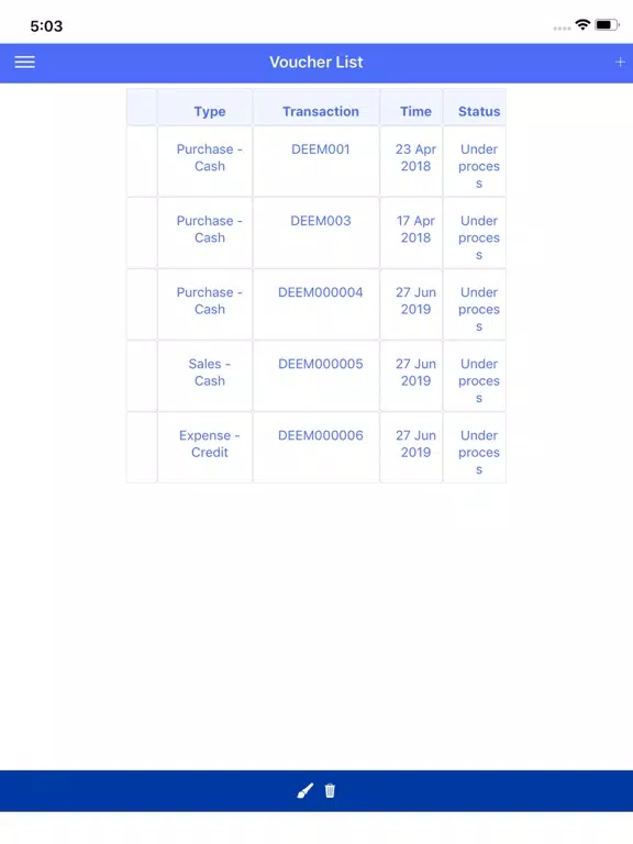 Kam Finance iPad  Screenshots