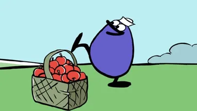 PEEP and the Big Wide World Quack’s Apples スクリーンショット