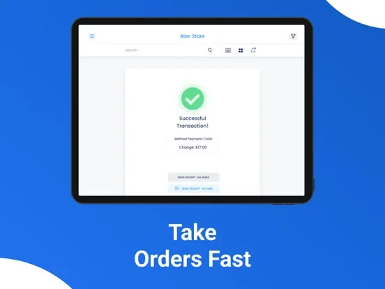 Скриншоты FabPOS Point of Sale System iPad 