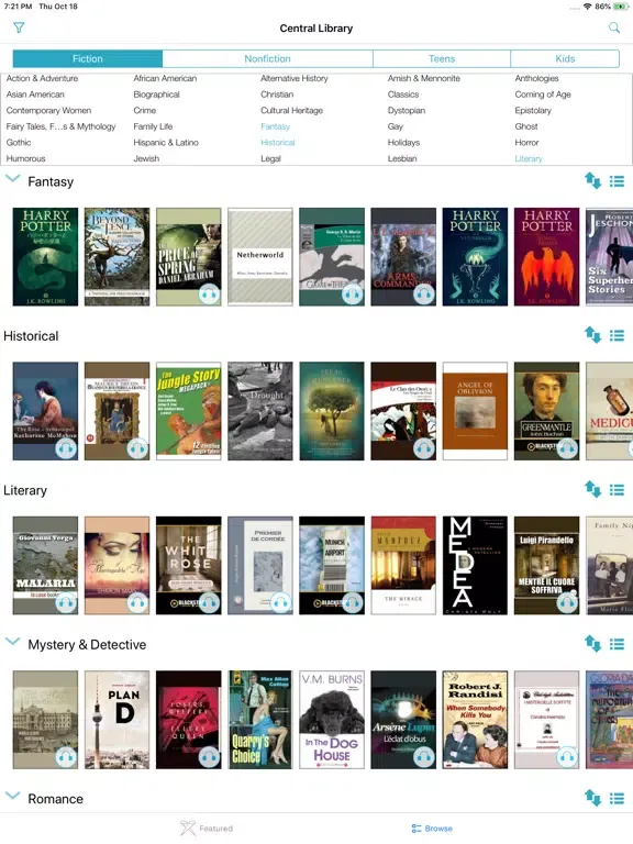 cL outreach iPad  Screenshots