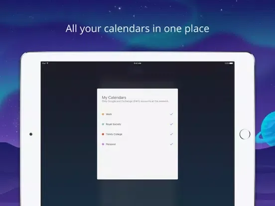 Newton Calendar iPad  سکرین شاٹس