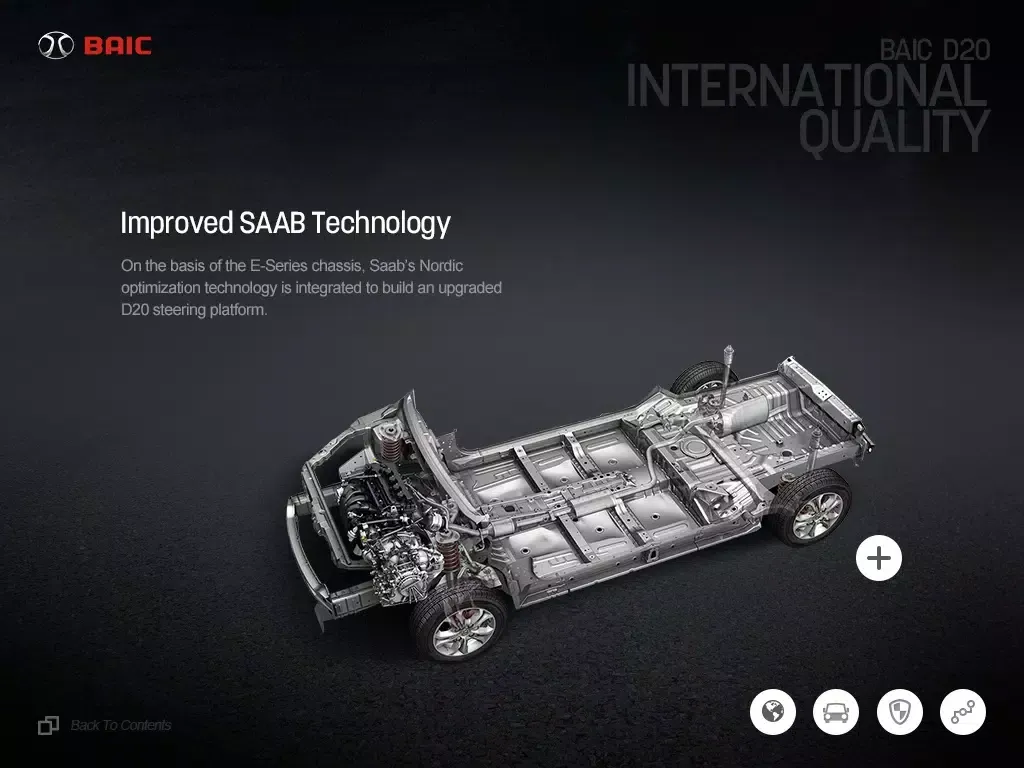 BAIC D20 iPad  سکرین شاٹس
