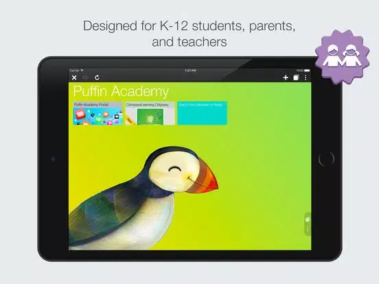 Zrzuty ekranu Puffin Academy iPad 