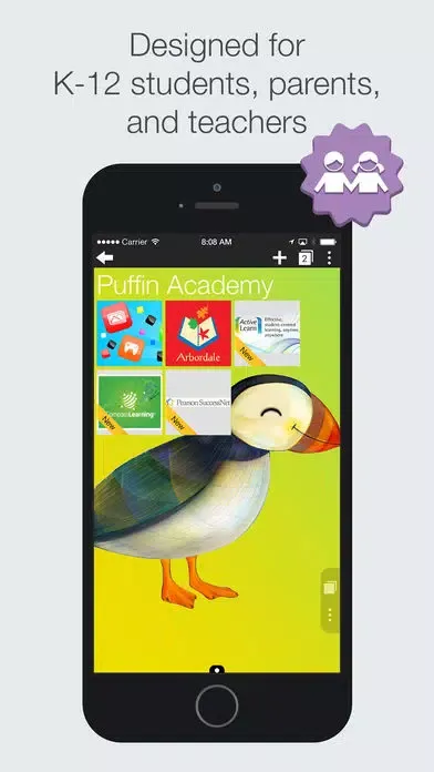 Zrzuty ekranu Puffin Academy