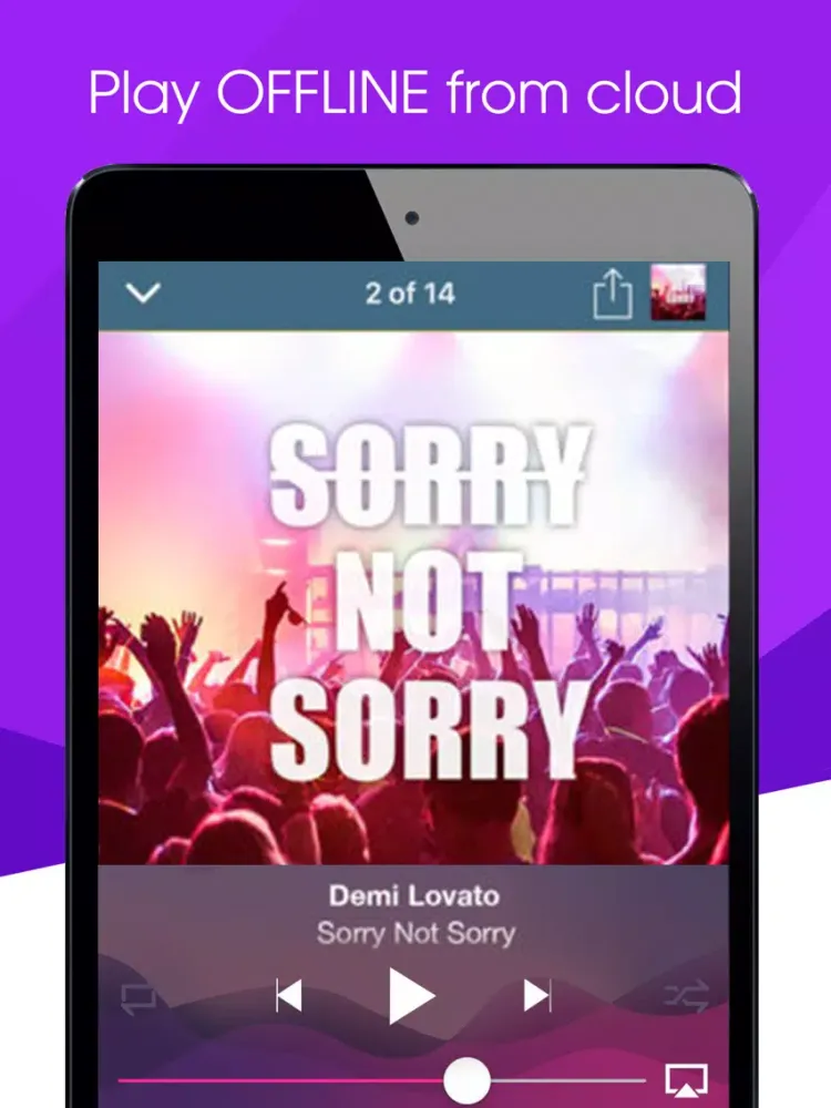 My MP3: Offline Music Player iPad  سکرین شاٹس